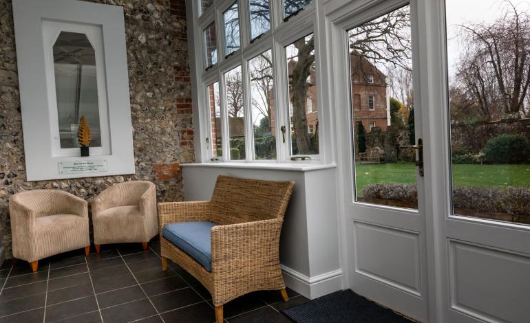 Conservatory with view to Garden at 4 Canon Lane