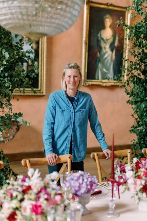 Florist Caroline Daines