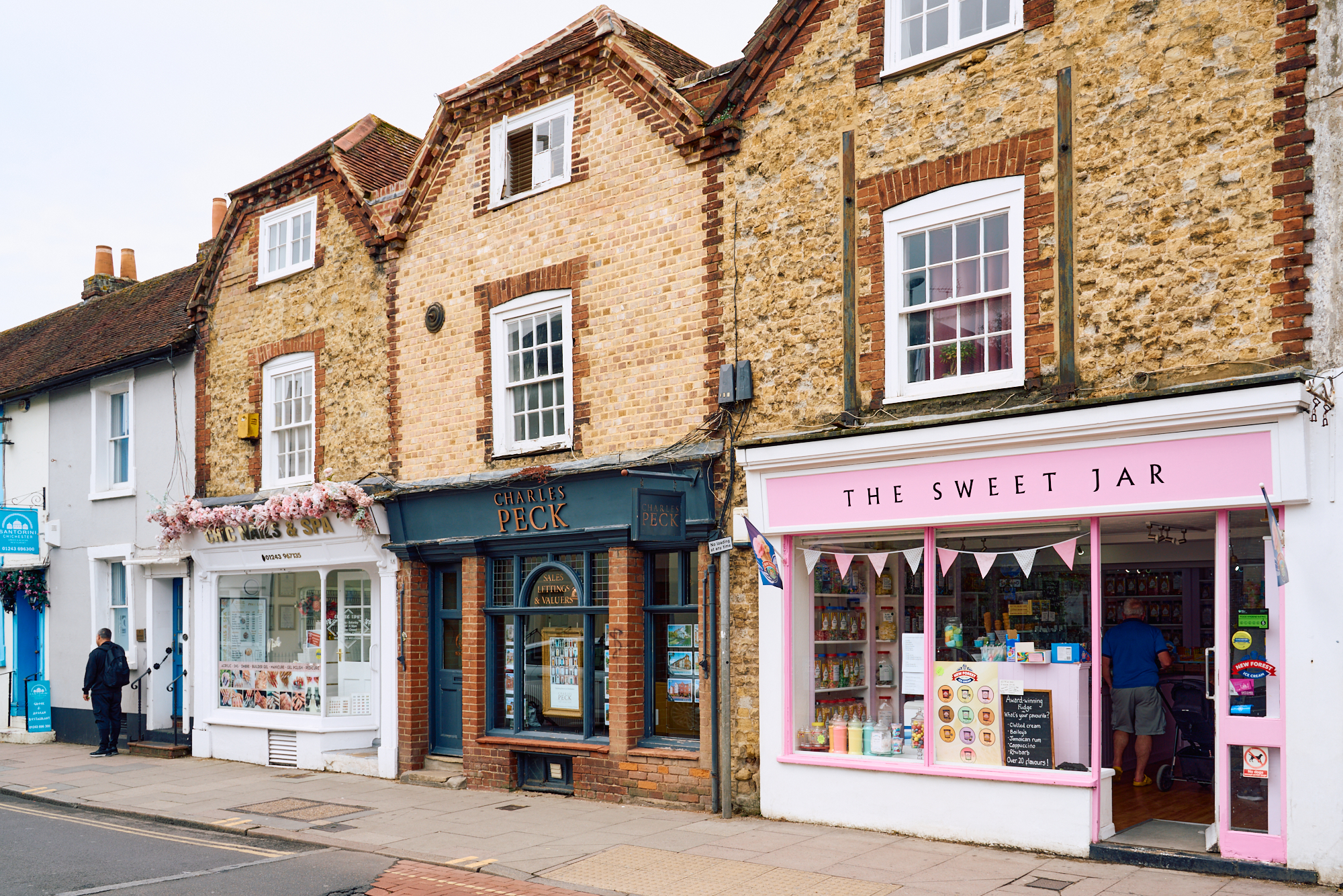 Shops in the city centre