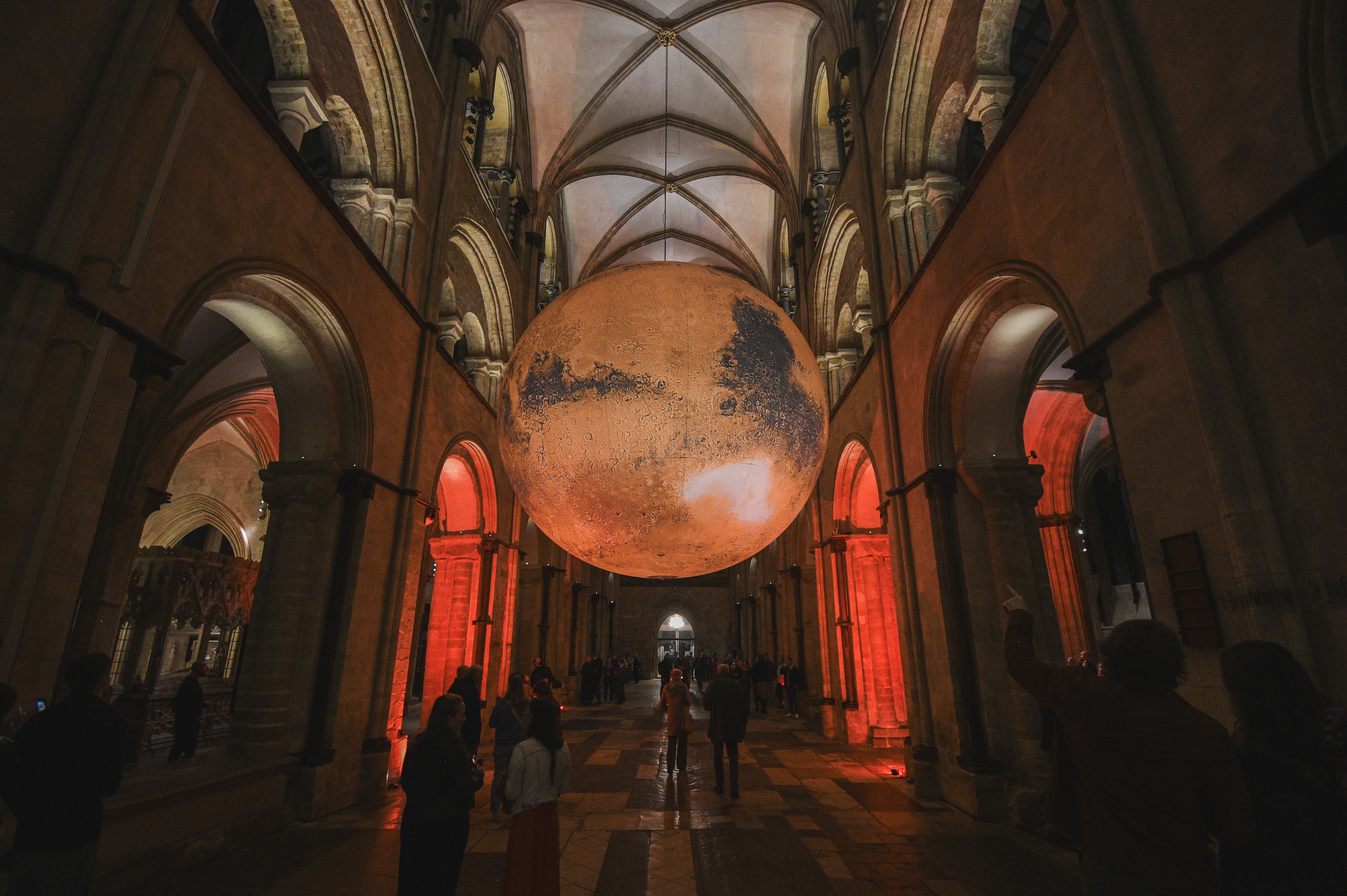 Luke Jerram's Mars in the Nave