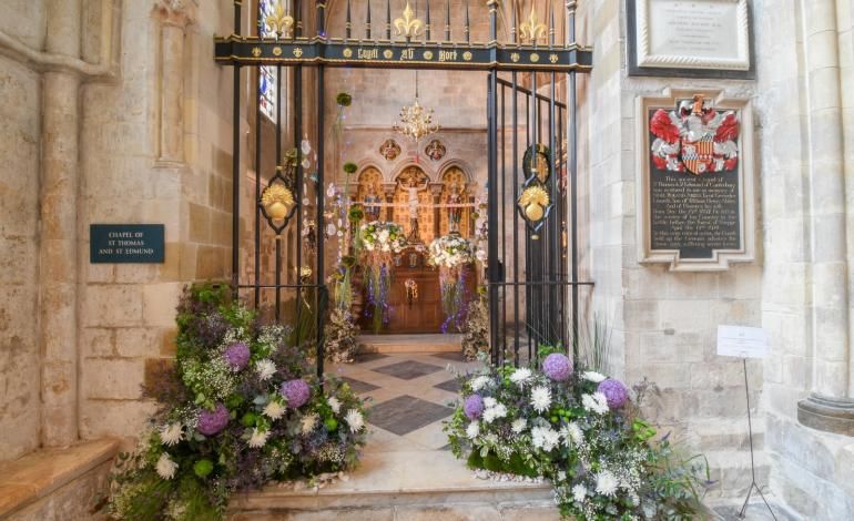  Chapel of St.Thomas & St Edmund inspired by Genesis 1:21 ‘Every living creature of its  kind with which the waters swarm’