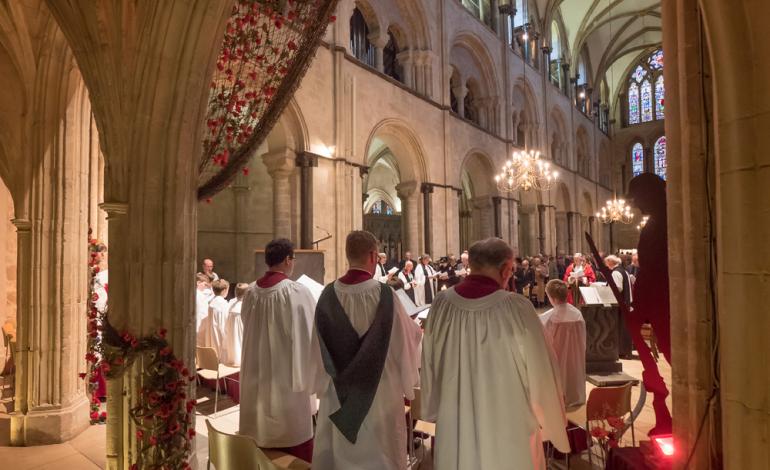 Armistice Centenary Service at Chichester Cathedral