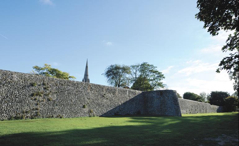 City Walls in shadow