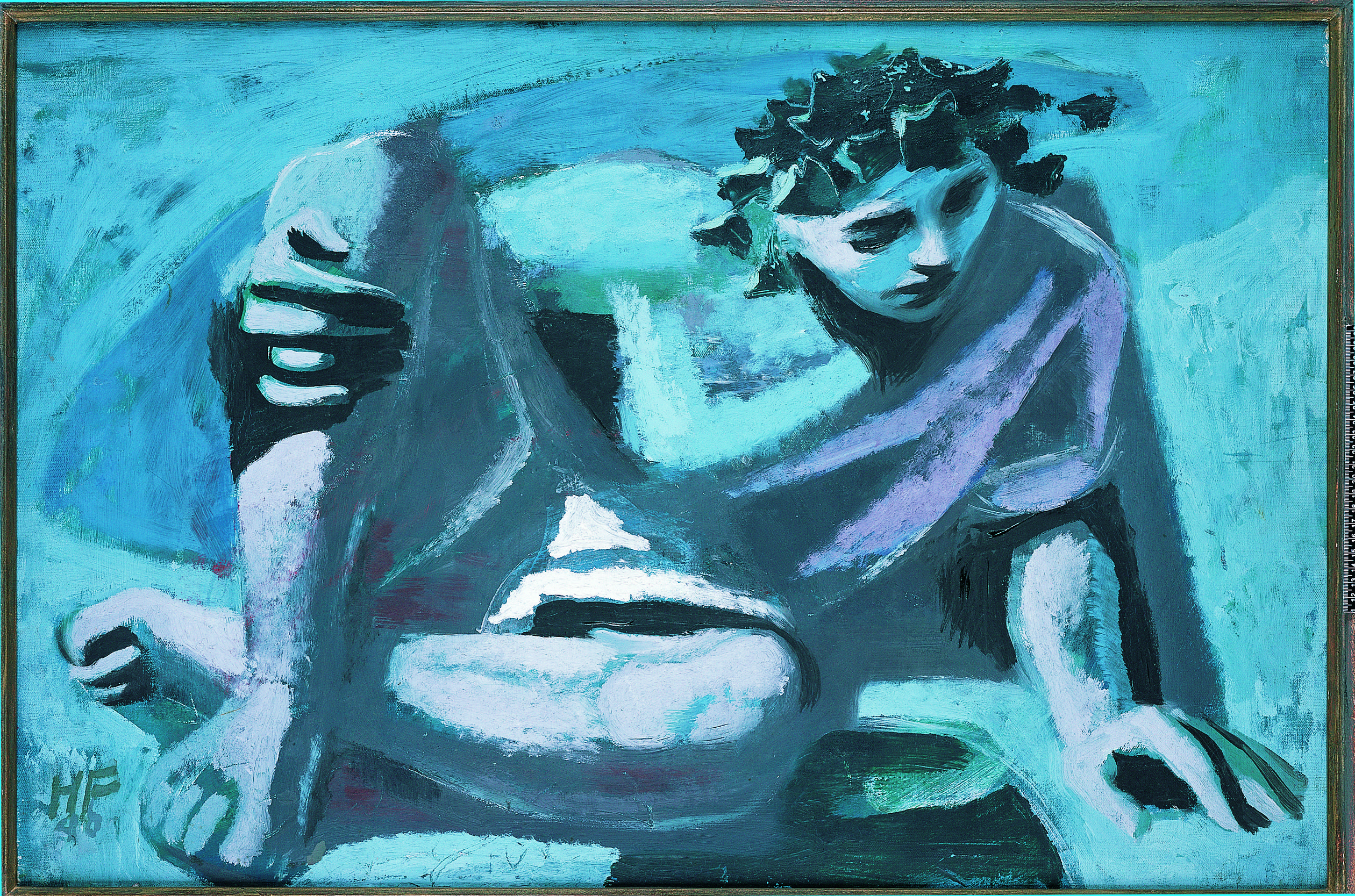 Narcissus, Hans Feibusch, 1946